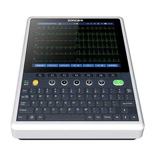 Handhållen 12 bly EKG-maskin
